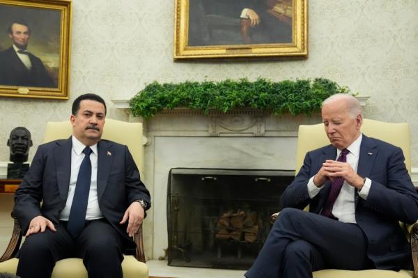 Biden hosted Iraqi Prime Minister Mohammed Shia' Al Sudani in the Oval Office on April 15.</p>

<p>　　