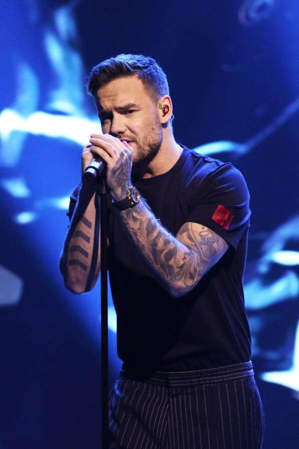 Liam Payne performing on 