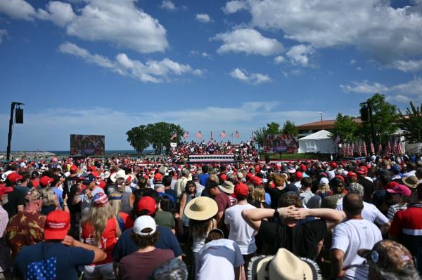 Trump claimed that he was the one who picked Milwaukee to host the Republican Natio<em></em>nal Convention.