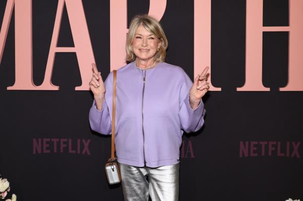 Martha Stewart on the red carpet