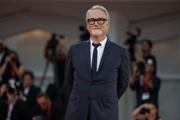 Director David Fincher attend a red carpet for the movie ''The Killer'' at the 80th Venice Internatio<em></em>nal Film Festival on September 03, 2023