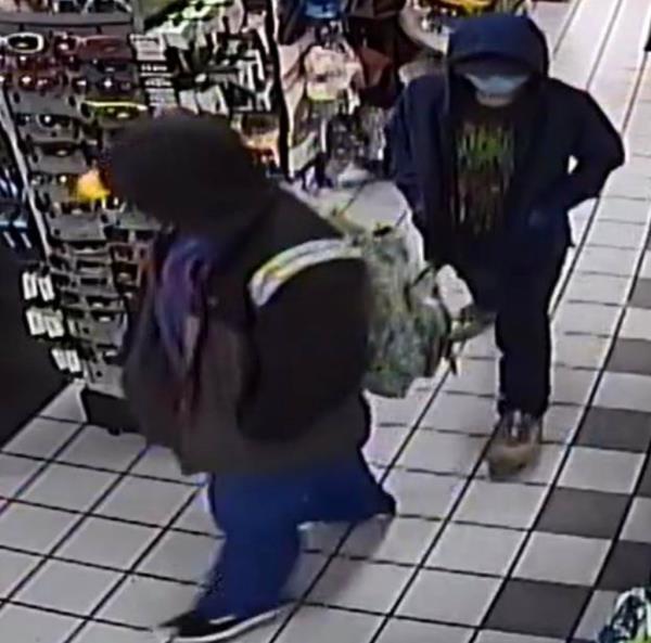 Suspects seen on video