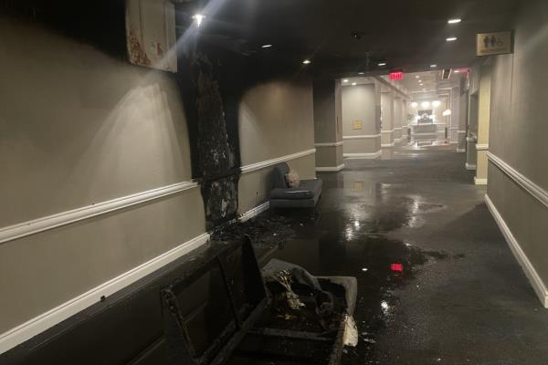 The 16-year-old girl was arrested after setting a couch hotel on fire after an argument with her mother while on vacation in Ocala, Florida.