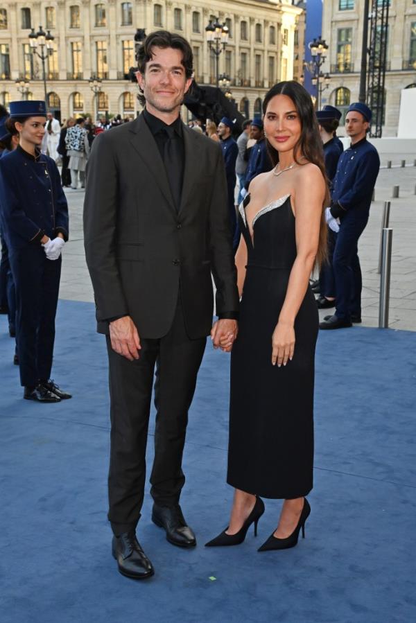 John Mulaney, Olivia Munn at Vogue World: Paris at Place Vendome in June 2024