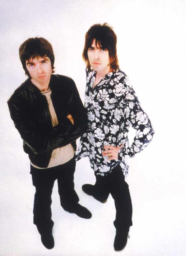 Noel and Liam Gallagher in 2002