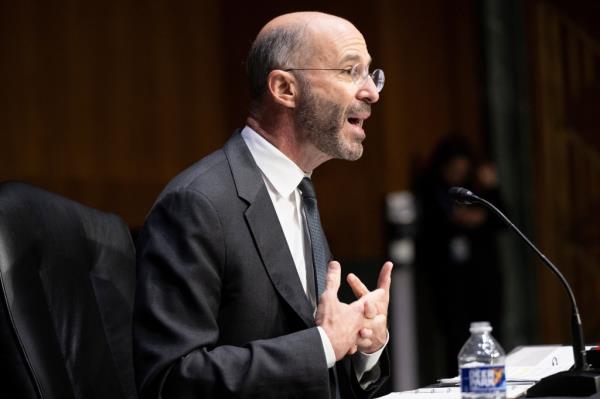 Robert Malley, Biden administration special envoy for Iran, testifies a<em></em>bout the JCPOA (Joint Comprehensive Plan of Action) during a hearing of the Senate Foreign Relations on Capitol Hill May 25, 2022, in Washington, DC.