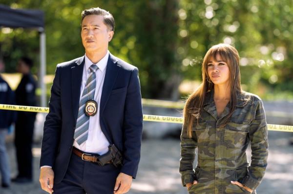 Chief Li (Terry Chen) and Max (Vanessa Morgan) are on the case.