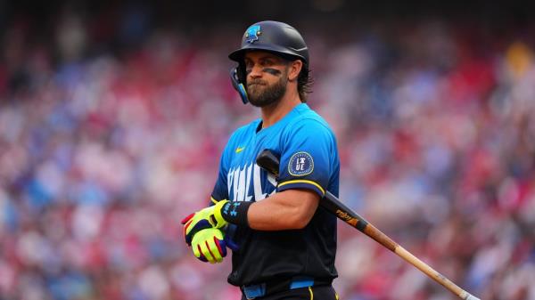 Bryce Harper helps out two high schoolers hitch up for prom. 