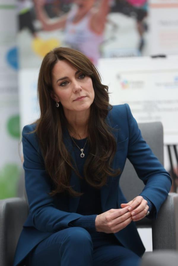 Catherine, Princess of Wales, at the opening of Evelina London's new children's day surgery unit in London, England