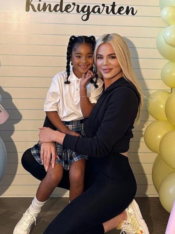 Khloe Kardashian and daughter True