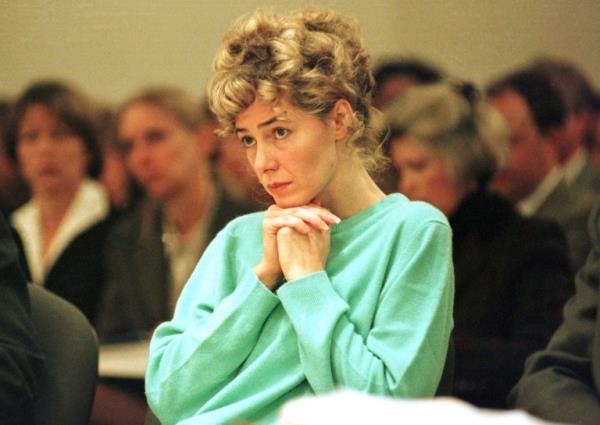 Mary Kay LeTourneau, the former teacher who pleaded guilty to raping a 13-year-old student and then havin<em></em>g a child from the affair, sits in a courtroom at the Regio<em></em>nal Justice Center in Kent, Washington, before being sentenced to six mo<em></em>nths in prison for the crime. Letourneau, who was impriso<em></em>ned for a second time after being caught with the boy less than a mo<em></em>nth after her release, gave birth late October 16 to what is believed to be her second child by the boy