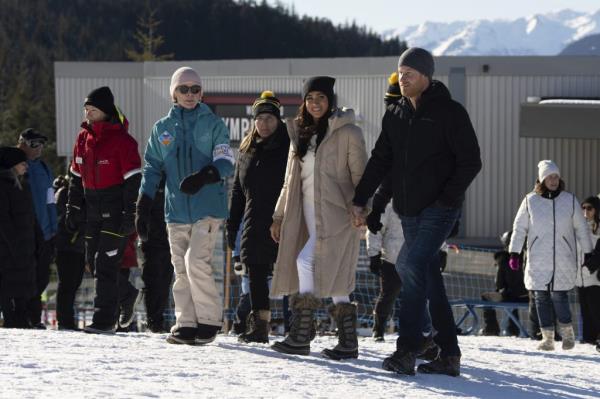 Prince Harry and Meghan Markle spend Valentine’s Day on slopes to launch 2025 Invictus Games