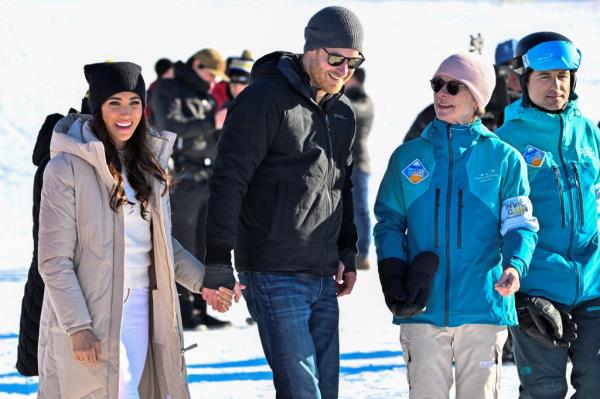 Prince Harry and Meghan Markle spend Valentine’s Day on slopes to launch 2025 Invictus Games