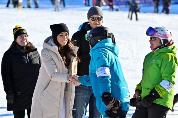 Prince Harry and Meghan Markle spend Valentine’s Day on slopes to launch 2025 Invictus Games