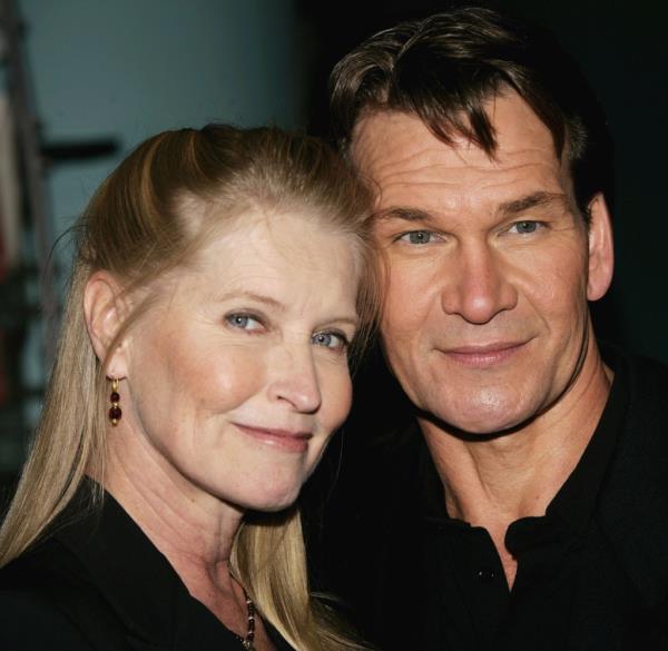 Lisa Niemi and Patrick Swayze in 2005. 