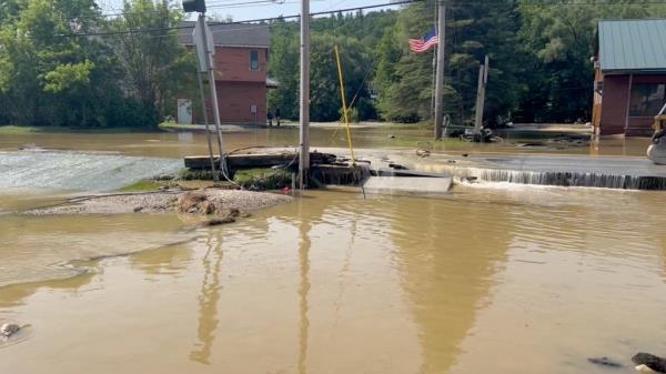 Most of Ludlow under water