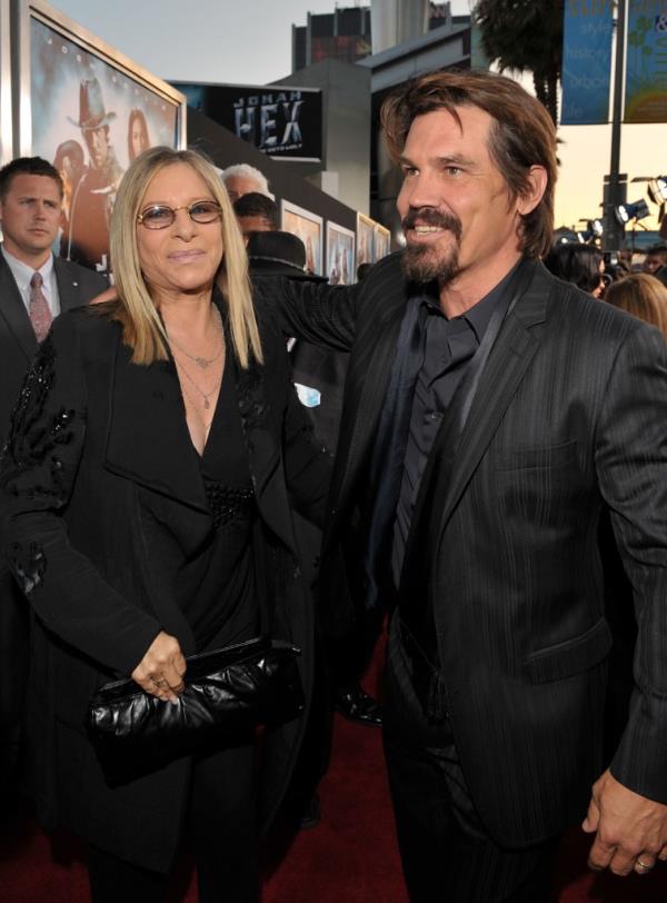 Singer Barbra Streisand and Actor Josh Brolin attend the 