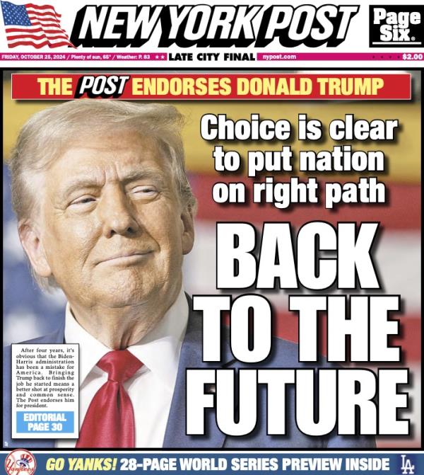 Do<em></em>nald Trump endorsement cover