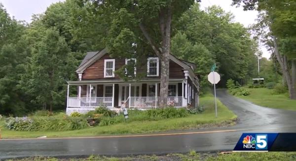 Claudia Voight's home in Windham, Vermont, wher<em></em>e he body was discovered on February 20 in what was initially thought  to be the result of a medical incident