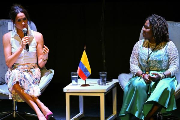 Meghan Markle, Francia Marquez in Colombia