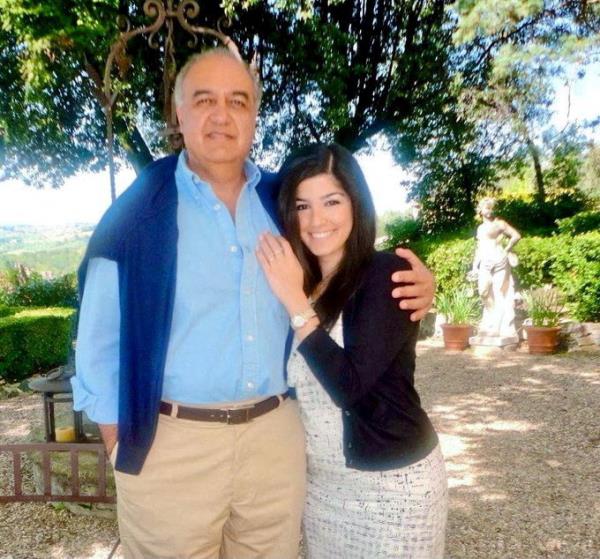 British-Iranian enviro<em></em>nmentalists Morad Tahbaz and Roxanne Tahbaz pose in this file picture obtained from social media.