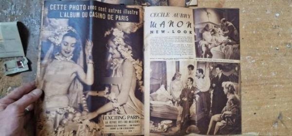 A naughty stash of 1940s magazines has been found under the floorboards at Oxford University of all places (Picture: Stuart Panter/Cover Images)