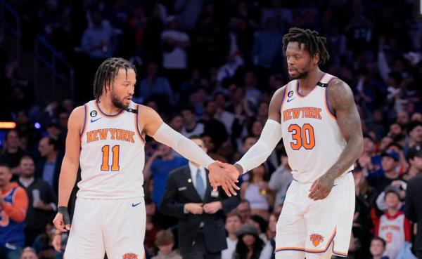 Jalen Brunson and Julius Randle are the Knicks leaders