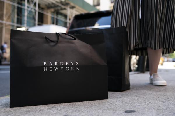 Barney's shopping bags