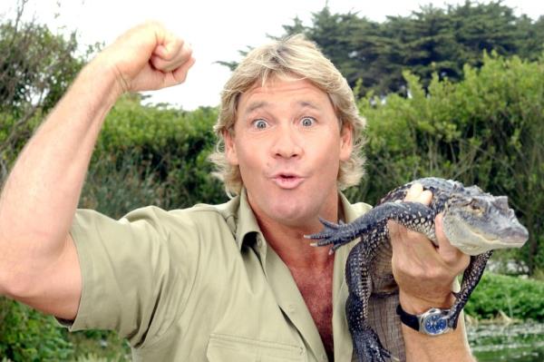 Steve Irwin, pictured in June 2002