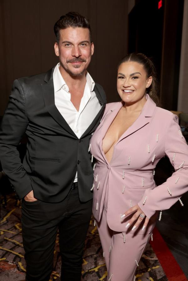 Jax Taylor and Brittany Cartwright at Caesars Forum in Las Vegas, NV on Sunday, November 5, 2023.