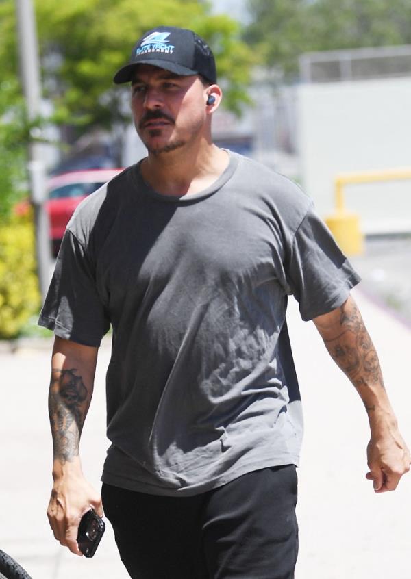 Jax Taylor heads to the gym in LA on July 18, 2024.