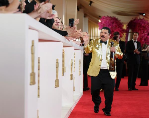 Guillermo Rodriguez at the 2024 Oscars. 