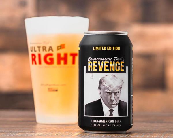 Ultra Right's limited-edition beer, dubbed 