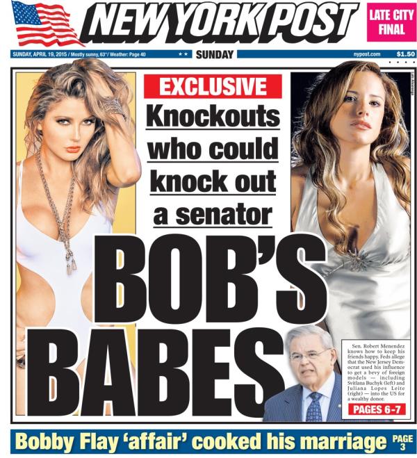 New York Post cover