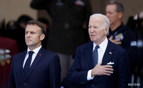 Biden Reiterates Support For Ukraine, Israel During  French State Visit