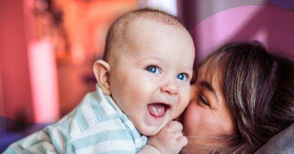 baby with mum