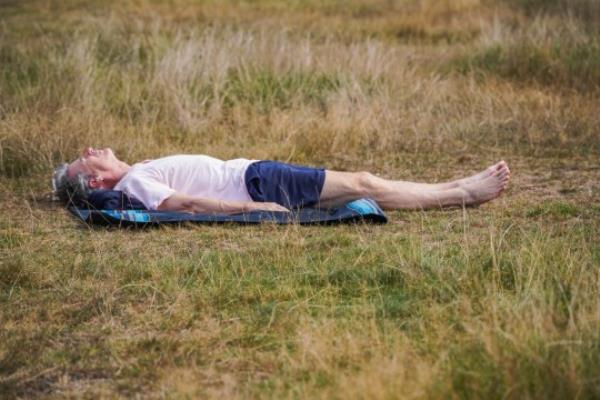 Mandatory Credit: Photo by Amer Ghazzal/Shutterstock (14091575b) A man sunbathes on Wimbledon common, south west Lo<em></em>ndon on a hot and humid day. The Met Office, has recorded temperatures above 30 degrees celsius for five co<em></em>nsecutive days for the first time in September Seaso<em></em>nal Weather, Wimbledon Common, London, UK - 10 Sep 2023