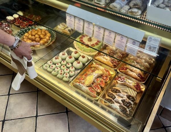 a cafe in Sicily