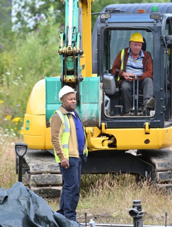 A body is dug up in Coro<em></em>nation Street