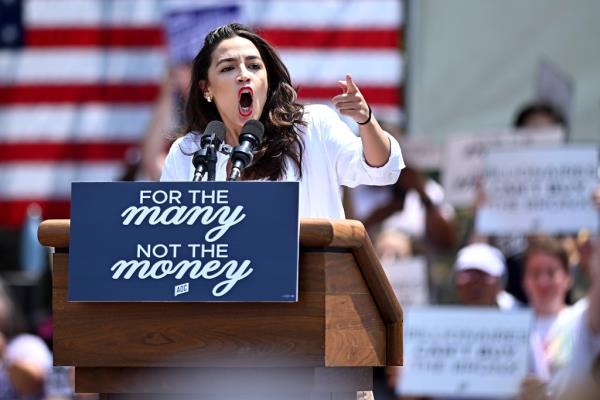 Rep. Alexandria Ocasio-Cortez fought back a primary challenge from former Wall Street investor Marty Dolan.