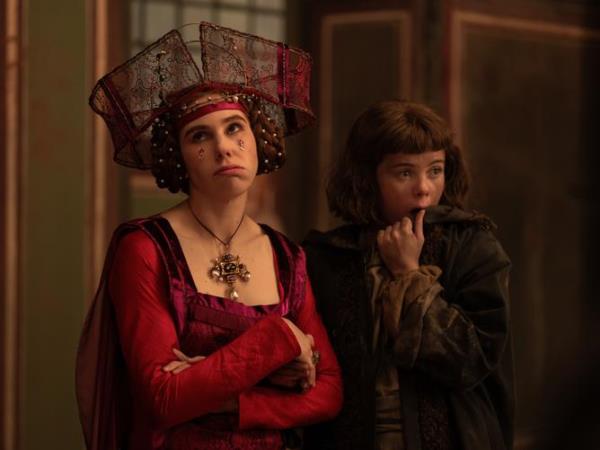 Zosia Mamet stars in The Decameron, streaming on Netflix.