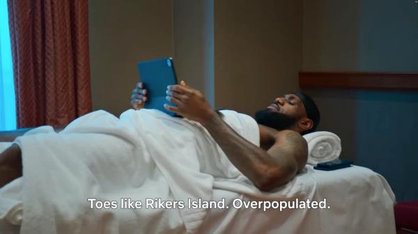 The NBA superstar showed off his biohacking routine in Netflix's new docuseries 