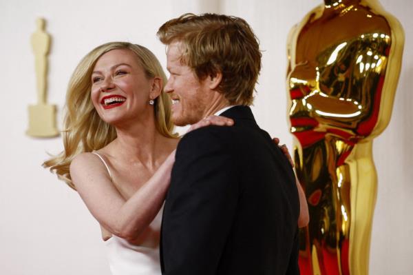 Dunst had recently gone viral at the 2024 Academy Awards when she accidentally tripped over a giant Oscar statue.  