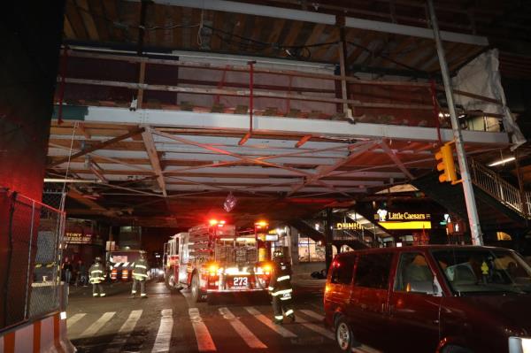 111th St. subway station at Roosevelt Avenue 