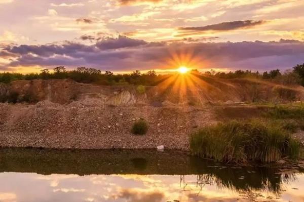 A picturesque sunset at Auric Mining’s Munda gold mine, which could reopen as early as next year.