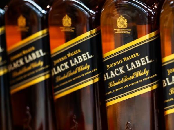 Black Label whisky is top of the despots list