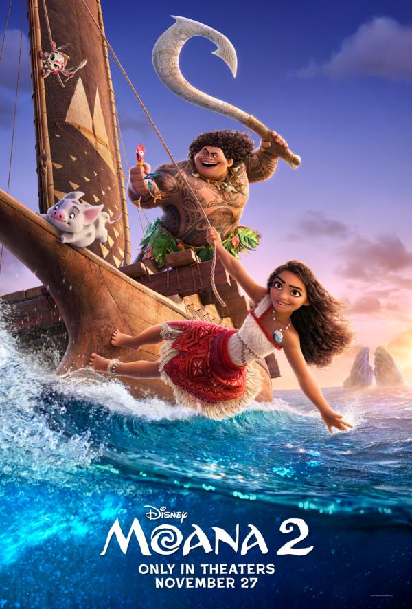 Moana 2 (2024) official poster