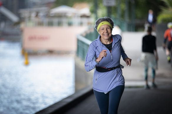 Sue Saunders, 78, is a semi-retired professio<em></em>nal living in the CBD said she would never move to the suburbs.