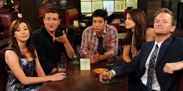 Alyson Hannigan, Jason Segel, Josh Radnor, Cobie Smulders and Neil Patrick Harris in How I Met Your Mother