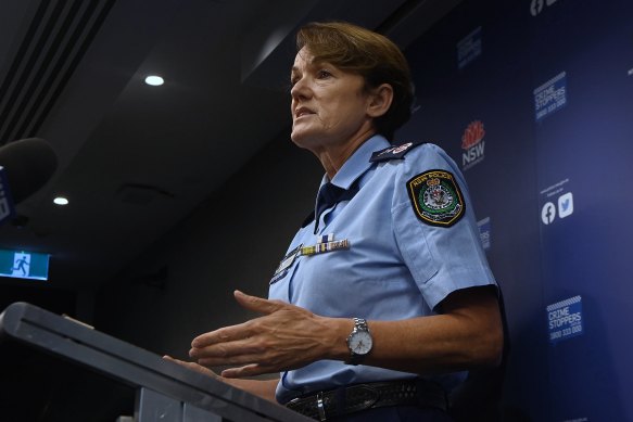 NSW Police Commissio<em></em>ner Karen Webb.